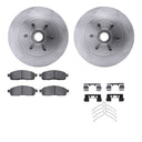 Dynamic Friction 6512-99543 Disc Brake Kit - Front