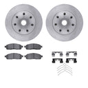 Dynamic Friction 6512-99546 Disc Brake Kit - Front