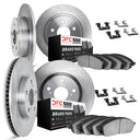 Dynamic Friction 6514-40033 Disc Brake Kit - Front and Rear