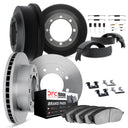 Dynamic Friction 6514-47840 Disc Brake Pad and Rotor / Drum Brake Shoe and Drum Kit - Front and Rear