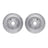 Dynamite Friction 7002-54001 Disc Brake Rotor Set - Front