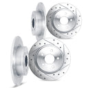 Dynamite Friction 7004-63006 Disc Brake Rotor Set - Front and Rear