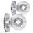 Dynamite Friction 7004-76115 Disc Brake Rotor Set - Front and Rear