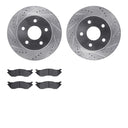 Dynamic Friction 7202-40122 Disc Brake Kit - Front