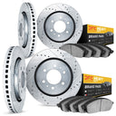 Dynamic Friction 7204-48066 Disc Brake Kit - Front and Rear