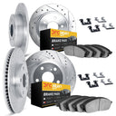 Dynamic Friction 7214-42076 Disc Brake Kit - Front and Rear