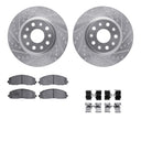 Dynamic Friction 7412-42045 Disc Brake Kit - Front