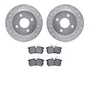 Dynamic Friction 7502-54018 Disc Brake Kit - Rear