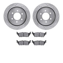 Dynamic Friction 7502-54228 Disc Brake Kit - Rear