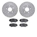 Dynamic Friction 7502-80037 Disc Brake Kit - Rear
