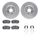 Dynamic Friction 7512-03003 Disc Brake Kit - Front