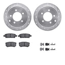 Dynamic Friction 7512-39031 Disc Brake Kit - Rear
