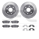 Dynamic Friction 7512-48063 Disc Brake Kit - Rear