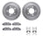 Dynamite Friction 7512-54137 Disc Brake Kit - Front