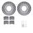 Dynamite Friction 7512-54222 Disc Brake Kit - Front