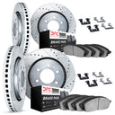 Dynamic Friction 7514-48032 Disc Brake Kit - Front and Rear