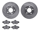 Dynamic Friction 7602-54000 Disc Brake Kit - Front