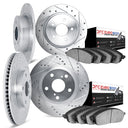 Dynamic Friction 7604-32000 Disc Brake Kit - Front and Rear