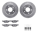Dynamic Friction 7612-31012 Disc Brake Kit - Rear