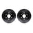 Dynamite Friction 8002-48009 Disc Brake Rotor Set - Front