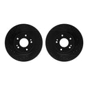 Dynamite Friction 8002-72019 Disc Brake Rotor Set - Front