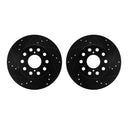 Dynamic Friction 8002-76143 Disc Brake Rotor Set - Rear