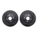 Dynamic Friction 8002-80035 Disc Brake Rotor Set - Front