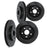 Dynamite Friction 8004-67085 Disc Brake Rotor Set - Front and Rear