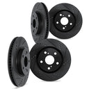 Dynamite Friction 8004-72034 Disc Brake Rotor Set - Front and Rear