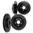 Dynamite Friction 8004-73025 Disc Brake Rotor Set - Front and Rear