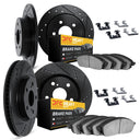 Dynamic Friction 8214-42076 Disc Brake Kit - Front and Rear