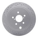 Dynamic Friction 830-13023L Disc Brake Rotor - Rear Left