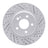 Dynamite Friction 830-63118R Disc Brake Rotor - Rear Right