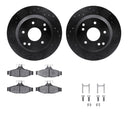 Dynamic Friction 8512-47149 Disc Brake Kit - Rear