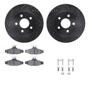 Dynamic Friction 8512-47152 Disc Brake Kit - Rear