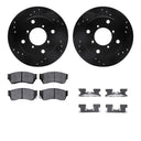 Dynamic Friction 8512-50007 Disc Brake Kit - Front