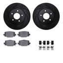 Dynamic Friction 8512-68020 Disc Brake Kit - Rear