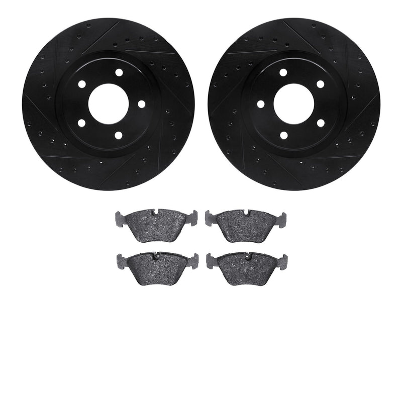 Dynamic Friction 8602-20008 Disc Brake Kit - Front