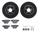 Dynamic Friction 8612-31060 Disc Brake Kit - Rear