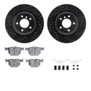 Dynamic Friction 8612-31067 Disc Brake Kit - Rear