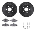 Dynamic Friction 8612-47001 Disc Brake Kit - Rear