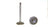 DJ Rock IV3111 Engine Intake Valve