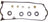 DJ Rock VC220G Engine Valve Cover Gasket Set