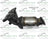 Davico 17187 Catalytic Converter - Front Right