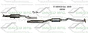 Davico 18534 Catalytic Converter - Center