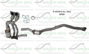 Davico 18560 Catalytic Converter - Front Center
