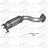 Davico 19246 Catalytic Converter - Front