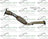 Davico 19428 Catalytic Converter - Center