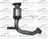 Davico 19506 Catalytic Converter - Center or Front