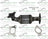 Davico 19590 Catalytic Converter - Front Right